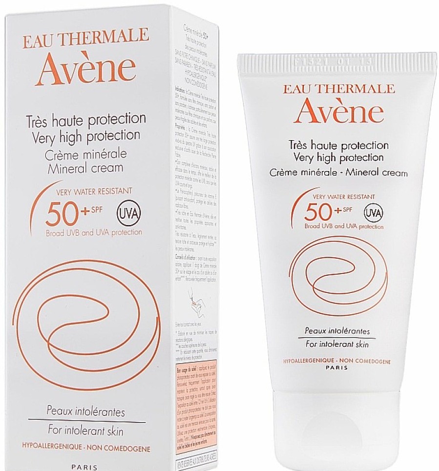 Uriage Crema Mineral Hipoalerg Nica Resistente Al Agua Spf 50 Protecci N Solar