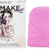 MAKEUP Guante Desmaquillante, Rosa Guantes