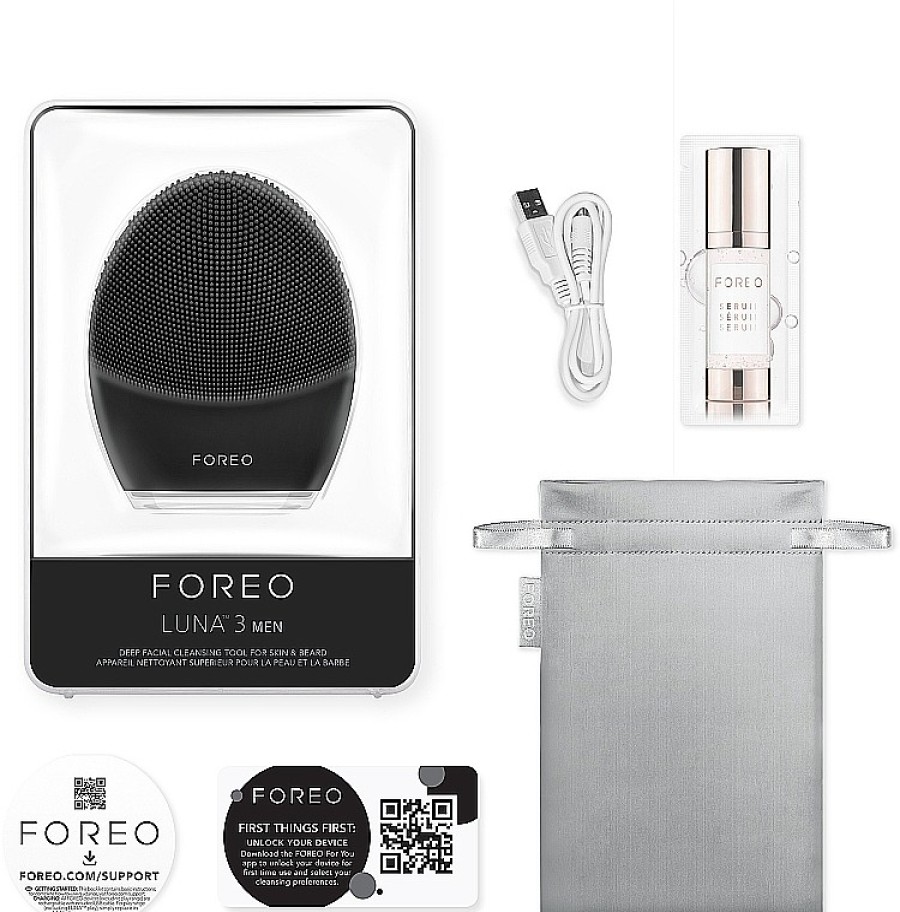 Foreo Cepillo S Nico De Limpieza Facial Para Hombres Cepillos De Limpieza Facial