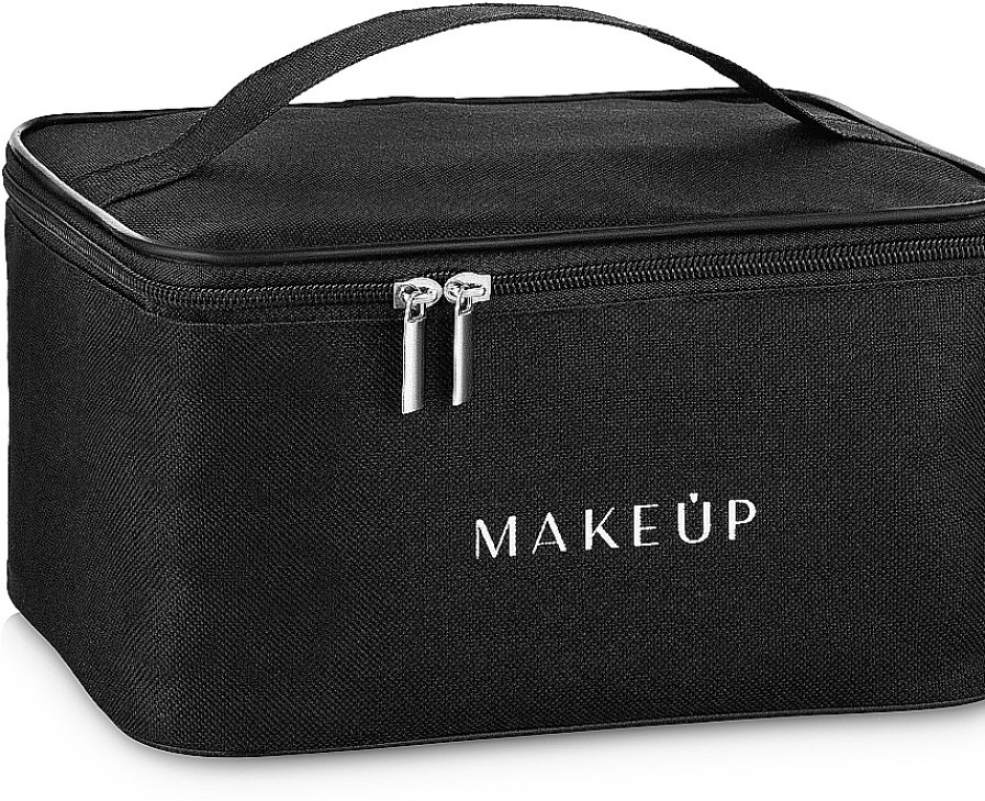 MAKEUP Neceser Cosm Tico Negro (22X16X13Cm) Neceseres