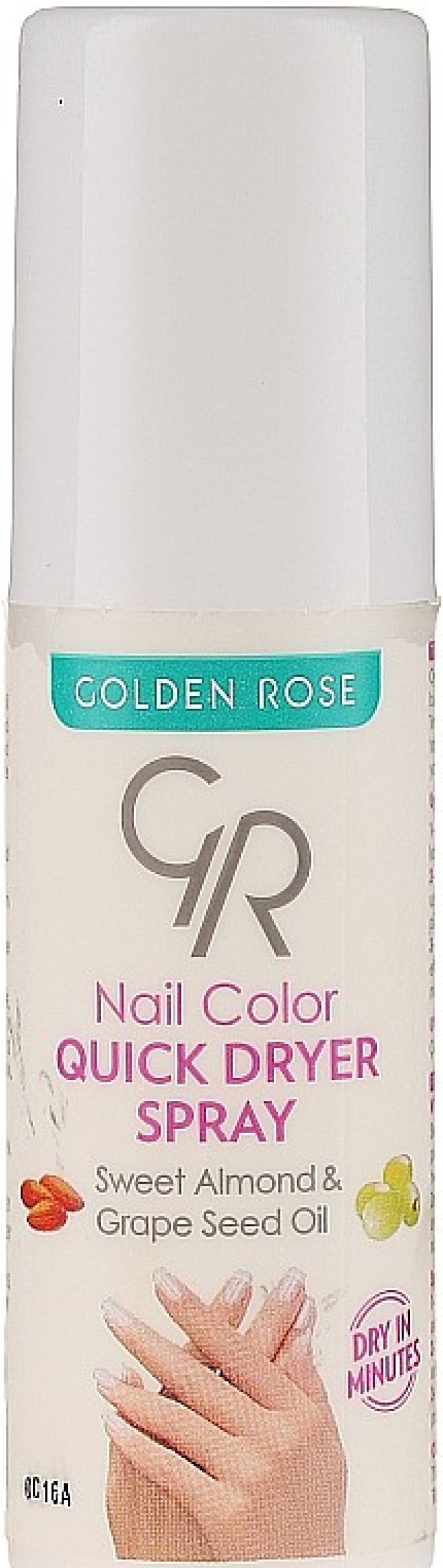 Golden Rose Spray Secante De U As Con Aceite De Almendras Dulces Secantes De U As