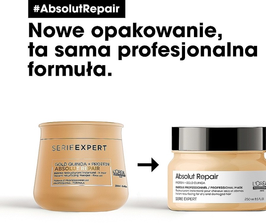 L'Oreal Professionnel Mascarilla Capilar Ligera Con Quinoa Dorada Y Prote Nas Mascarillas