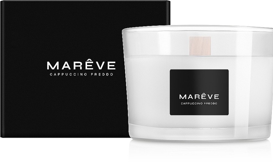 MAREVE Vela Perfumada Con Aroma A Cappuccino Velas Y Perlas Arom Ticas