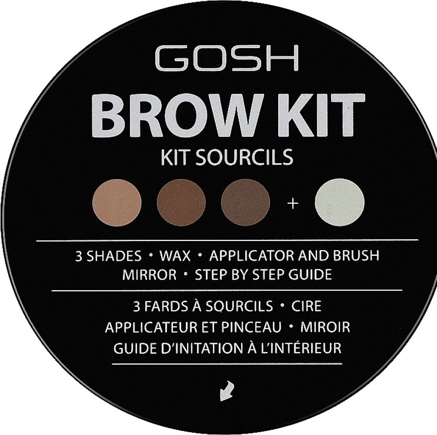 Gosh Copenhagen Gosh Eye Brow Kit Polvos De Cejas