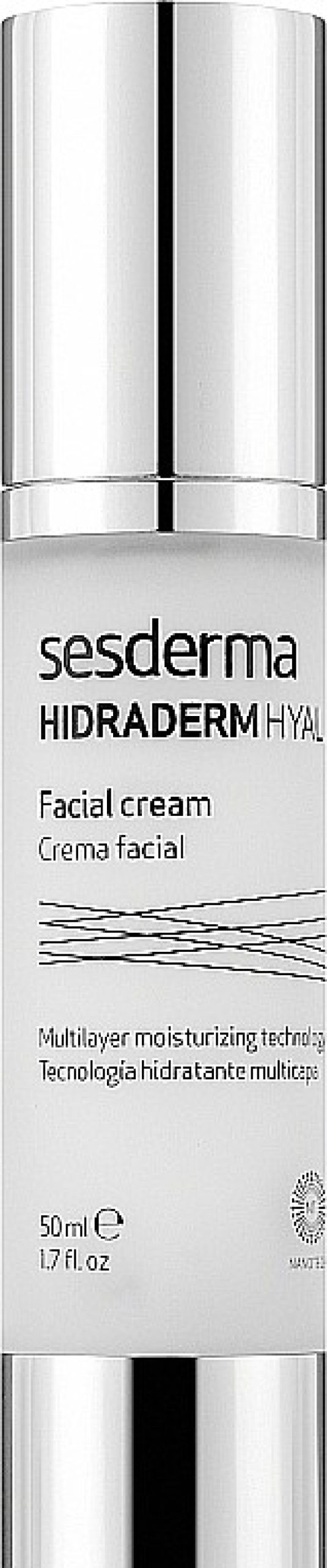 SesDerma Laboratories Crema Facial Con 3 Tipos De Cido Hialur Nico Antienvejecimiento