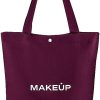 MAKEUP Bolso Shopper, Color Granate, (35X39X8Cm) Bolsos