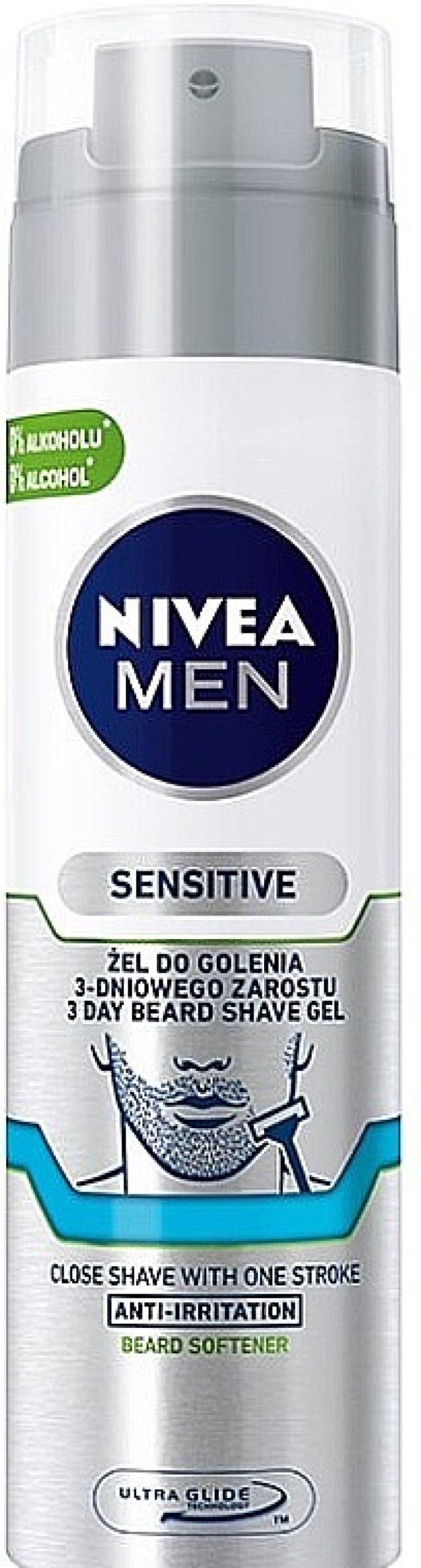 NIVEA Gel De Afeitar Sin Alcohol Geles De Afeitar