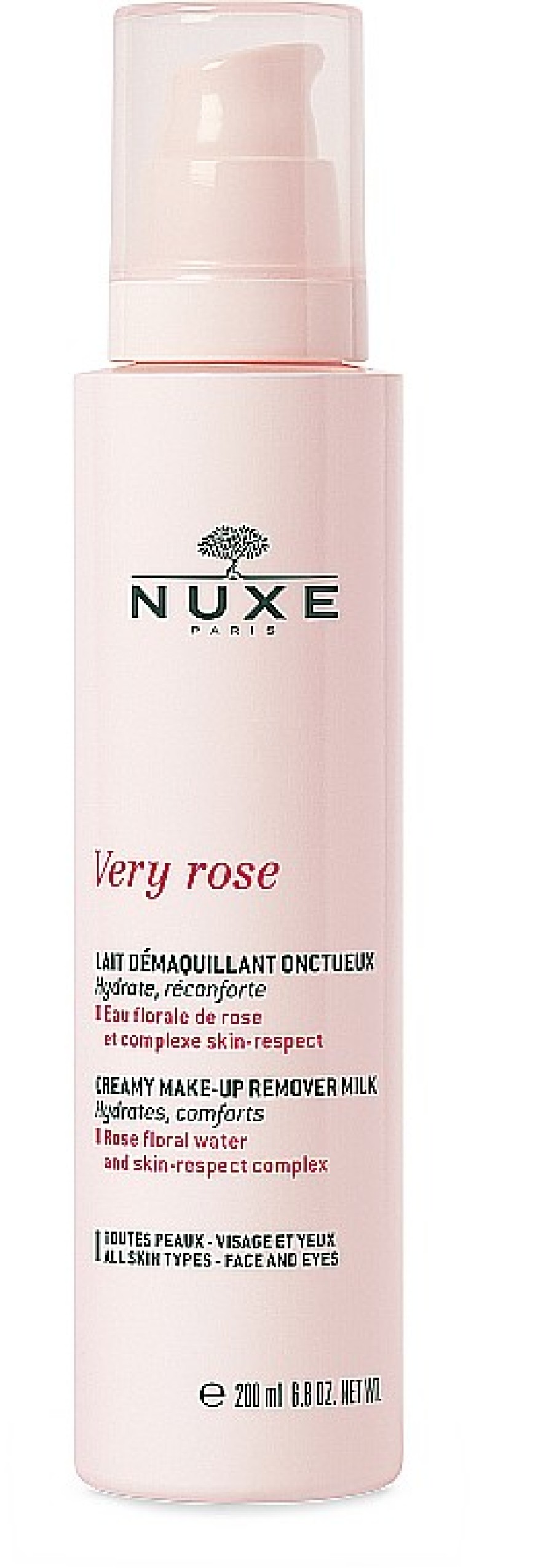 NIVEA Leche Desmaquillante Con Agua De Rosas Leches