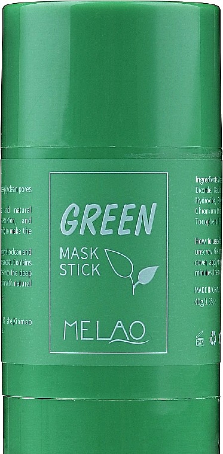 Melao Mascarilla Stick Facial Purificante De Arcilla Y T Verde Mascarillas