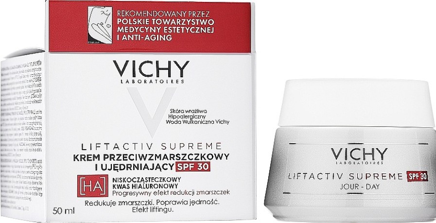 Vichy Crema De D A Antiarrugas Intensiva Con Cido Hialur Nico, Spf 30 Cremas