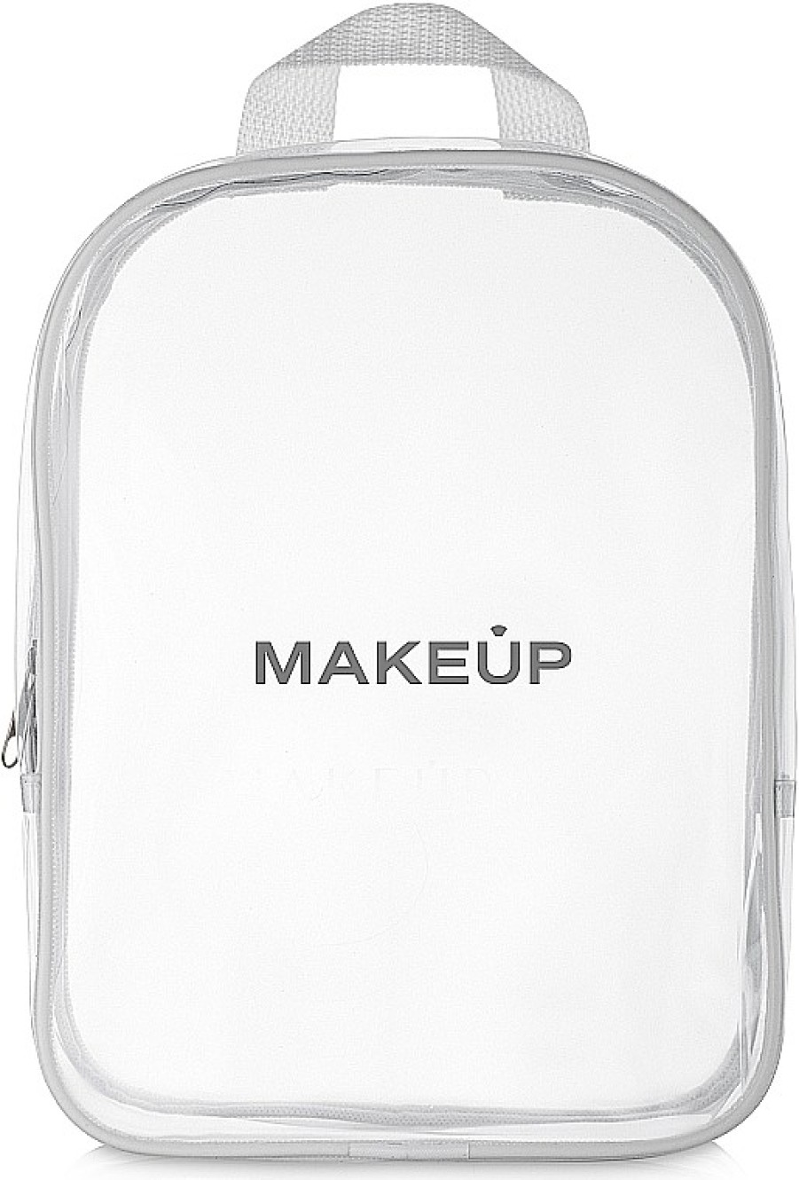 MAKEUP Mochila Para Cosm Ticos, Blanca (20X25X8Cm), Sin Contenido Neceseres