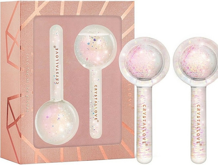 Crystallove Bolas De Cristal Para Criomasaje Facial Masajeadores Faciales