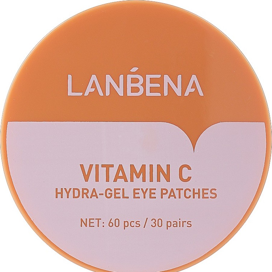 Lanbena Parches De Hidrogel Para Contorno De Ojos Con Vitamina C Tonificaci N