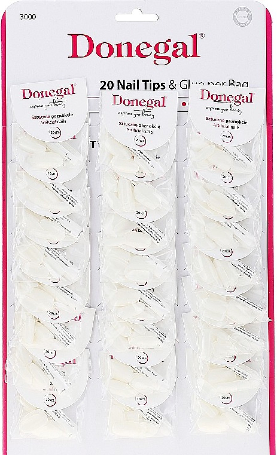 Donegal U As Postizas, 20Uds. U As Postizas