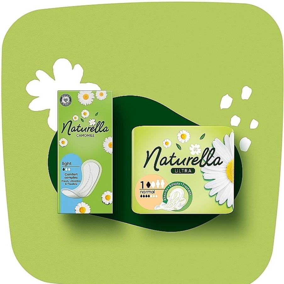 Naturella Salvaslips Con Camomila, 100 Uds. Compresas Y Salvaslips