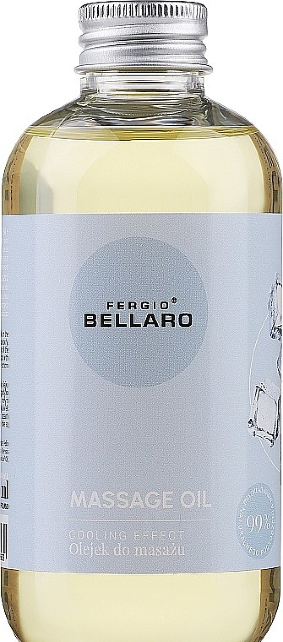 Fergio Bellaro Aceite De Masaje Corporal Con Menta, Perejil Y T Verde Aceites De Masaje