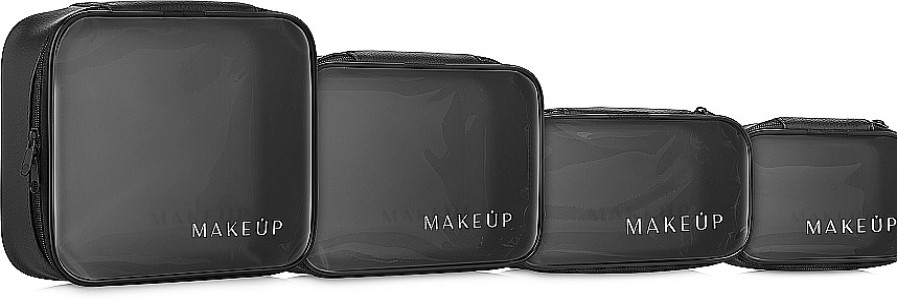 MAKEUP Set De Neceseres Cosm Ticos, 4Uds. (Sin Contenido) Neceseres