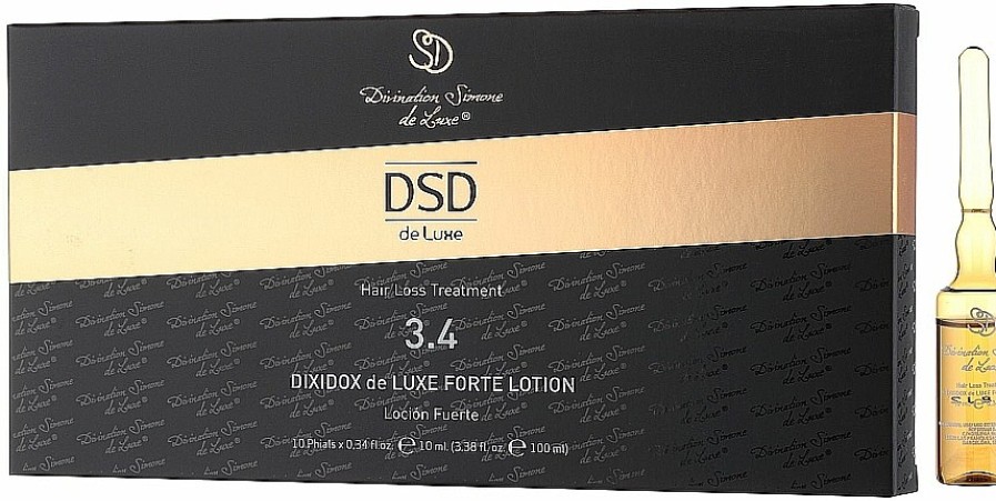 Simone DSD De Luxe Loci N Fortalecedora De Cabello Con Extracto De Placenta Y Cafe Na, 3.4 Lociones