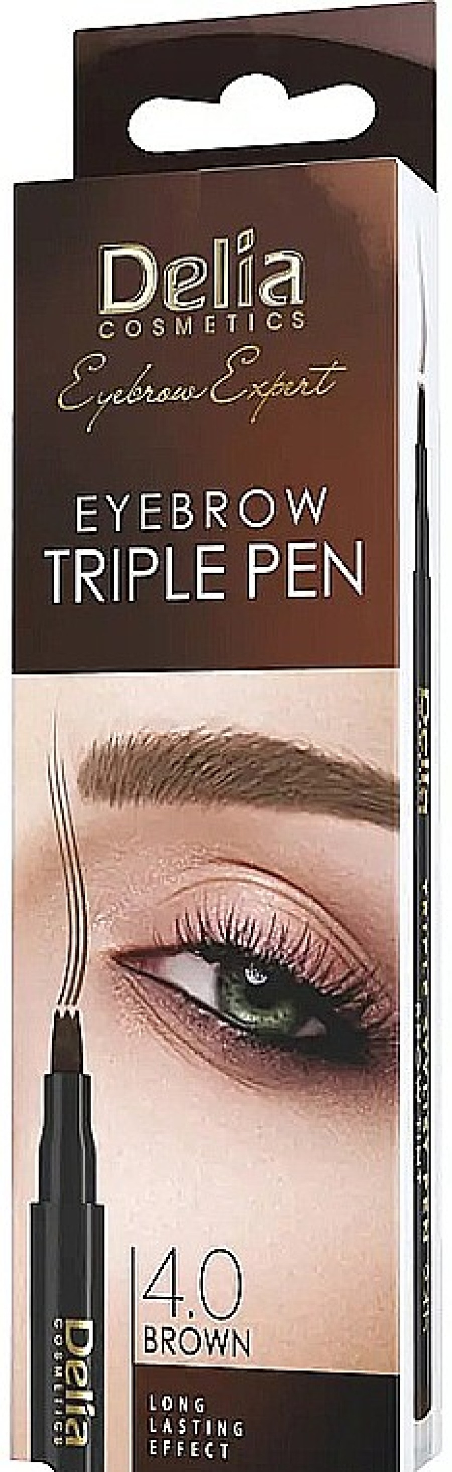 Makeup Revolution Delia Cosmetics Eyebrow Triple Pen Delineadores De Cejas