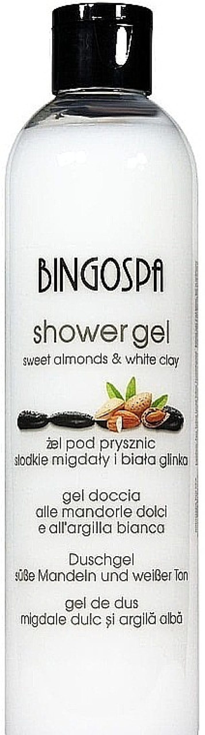 BingoSpa Gel De Ducha Con Arcilla Blanca Y Aceite De Almendra Dulce Geles, Lociones Y Leches