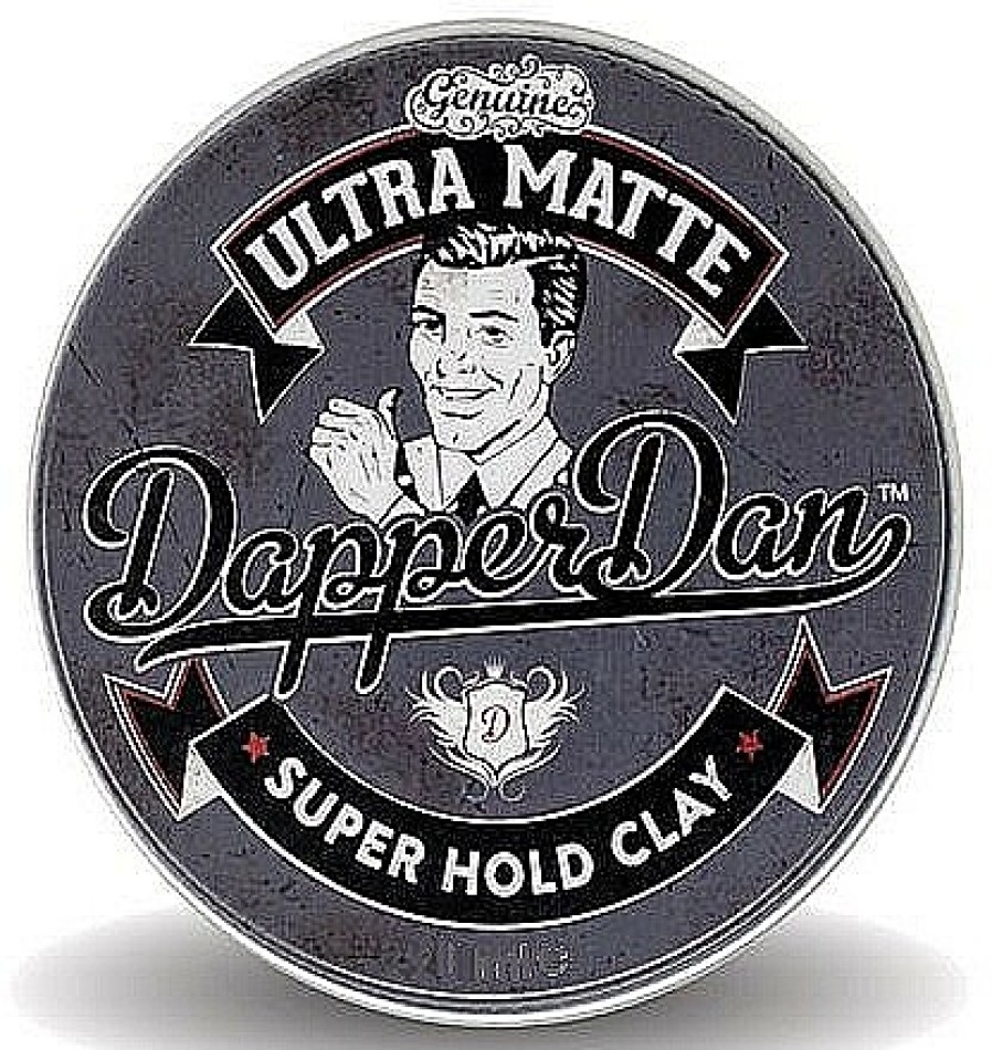 Dapper Dan Arcilla De Cabello Con Aroma A Vanilla, Fijaci N Fuerte Arcillas