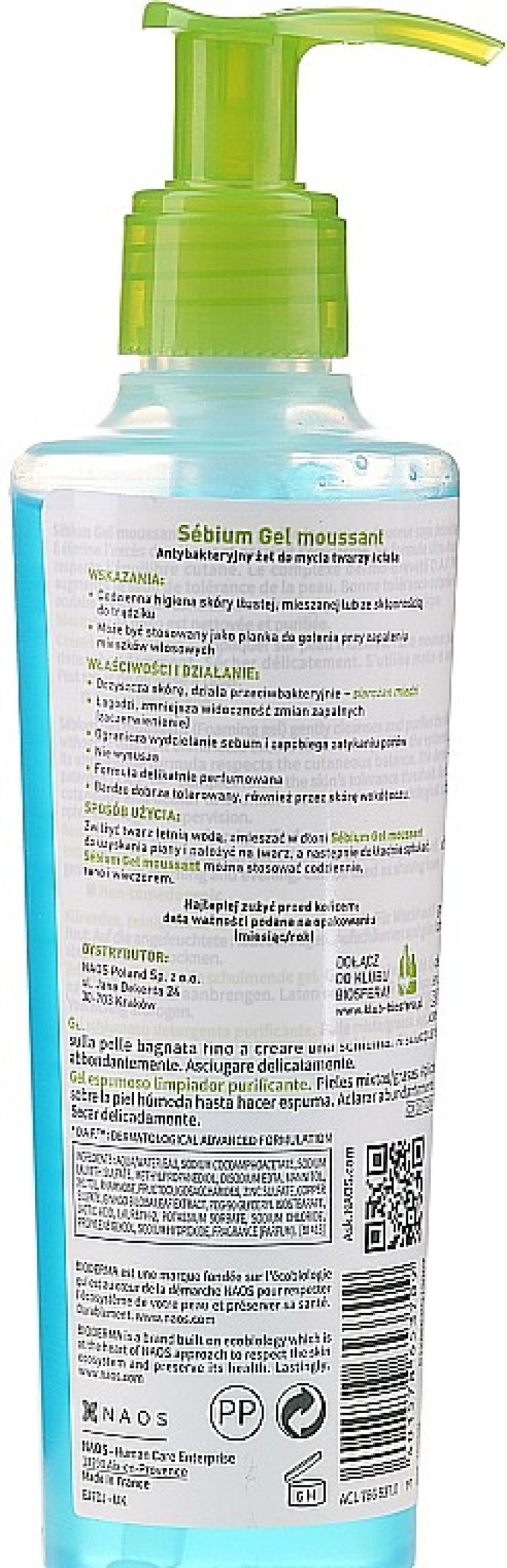 Uriage Gel De Limpieza Facial Seborregulador E Hipoalerg Nico Con Extracto De Ginkgo Biloba (Con Dosificador) Geles Limpiadores