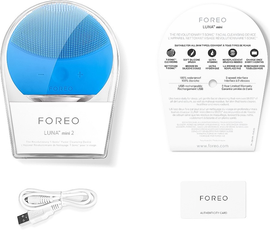 Foreo Cepillo S Nico De Limpieza Facial Y Masaje Relajante Cepillos De Limpieza Facial