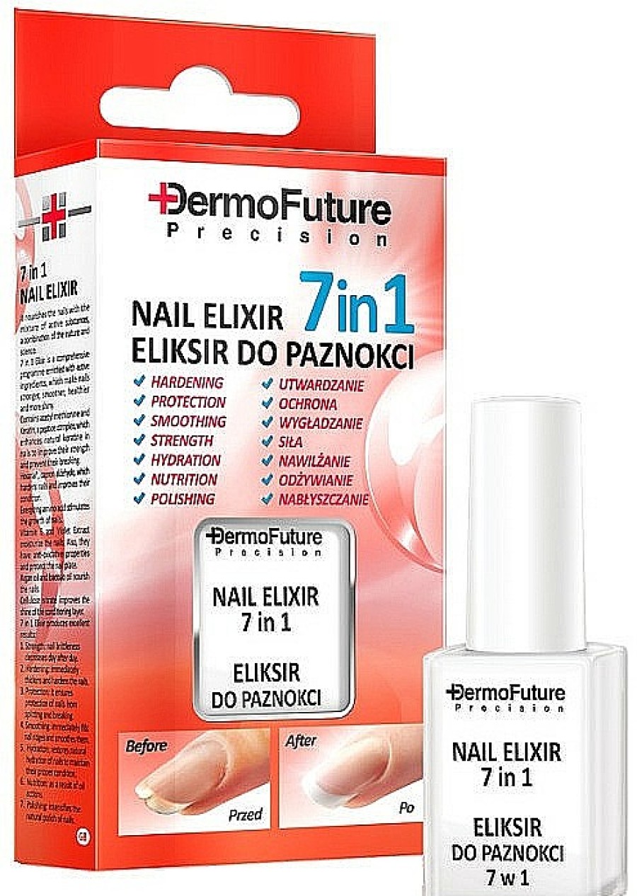 DermoFuture Elixir Nutritivo Para U As 7En1 Con Aceite De Arg N Y Baobab U As Y Cut Culas