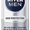 NIVEA Espuma Antibacteriana De Afeitar "Protecci N Plateada" Espumas De Afeitar