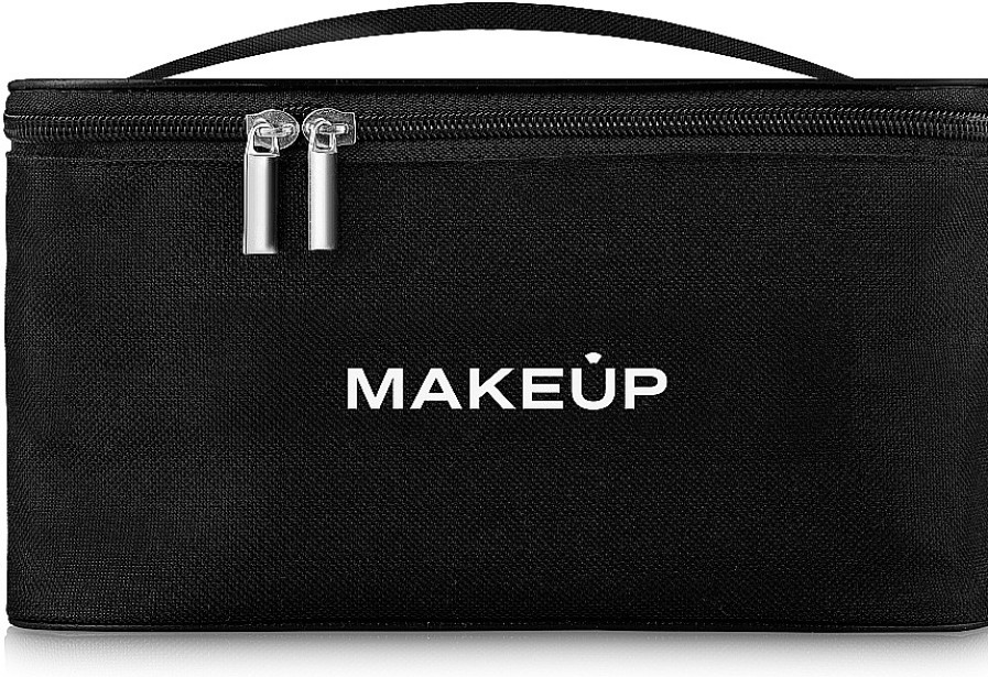 MAKEUP Neceser Cosm Tico Negro (22X16X13Cm) Neceseres