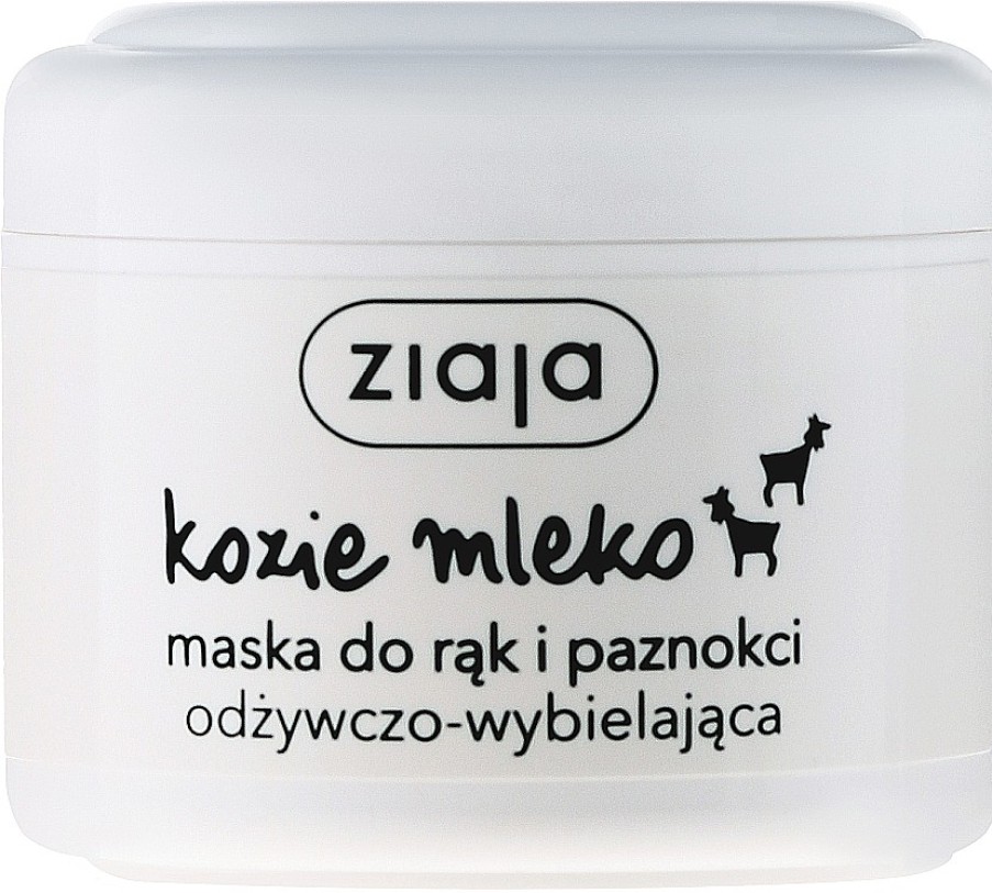 Ziaja Mascarilla Nutritiva Para Manos Y U As Con Leche De Cabra Mascarillas Y Exfoliantes