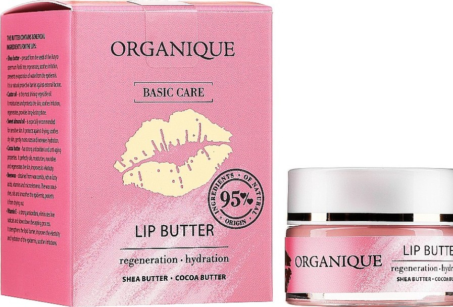 Organique Manteca Labial Con Karit Y Cacao Aceites Labiales