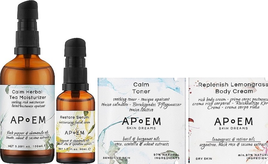 Apoem Set (S Rum/30Ml + Crema/100Ml) Cosm Tica Prenatal