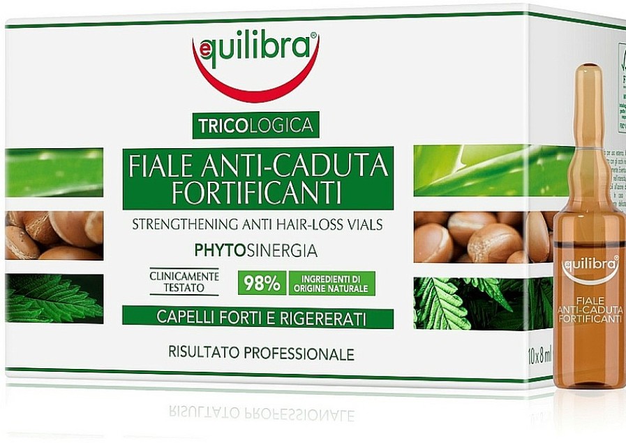 Equilibra Ampollas Capilares Regeneradoras Con Aloe Vera Arg N Y Queratina Ampollas