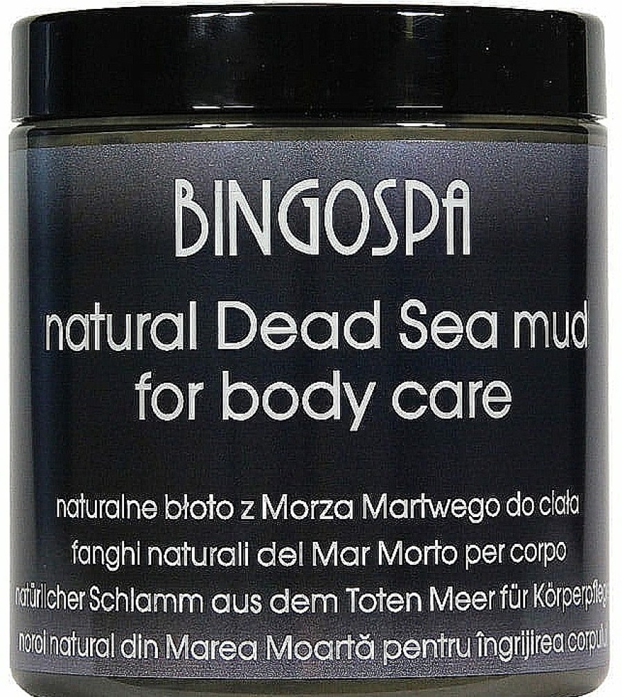 BingoSpa Mascarilla Corporal De Barro Negro De Mar Muerto Barro Corporal