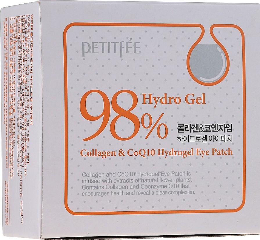 Petitfee & Koelf Parches De Hidrogel Para Contorno De Ojos Con Col Geno Y Coenzima Q10 Cosm Tica Natural