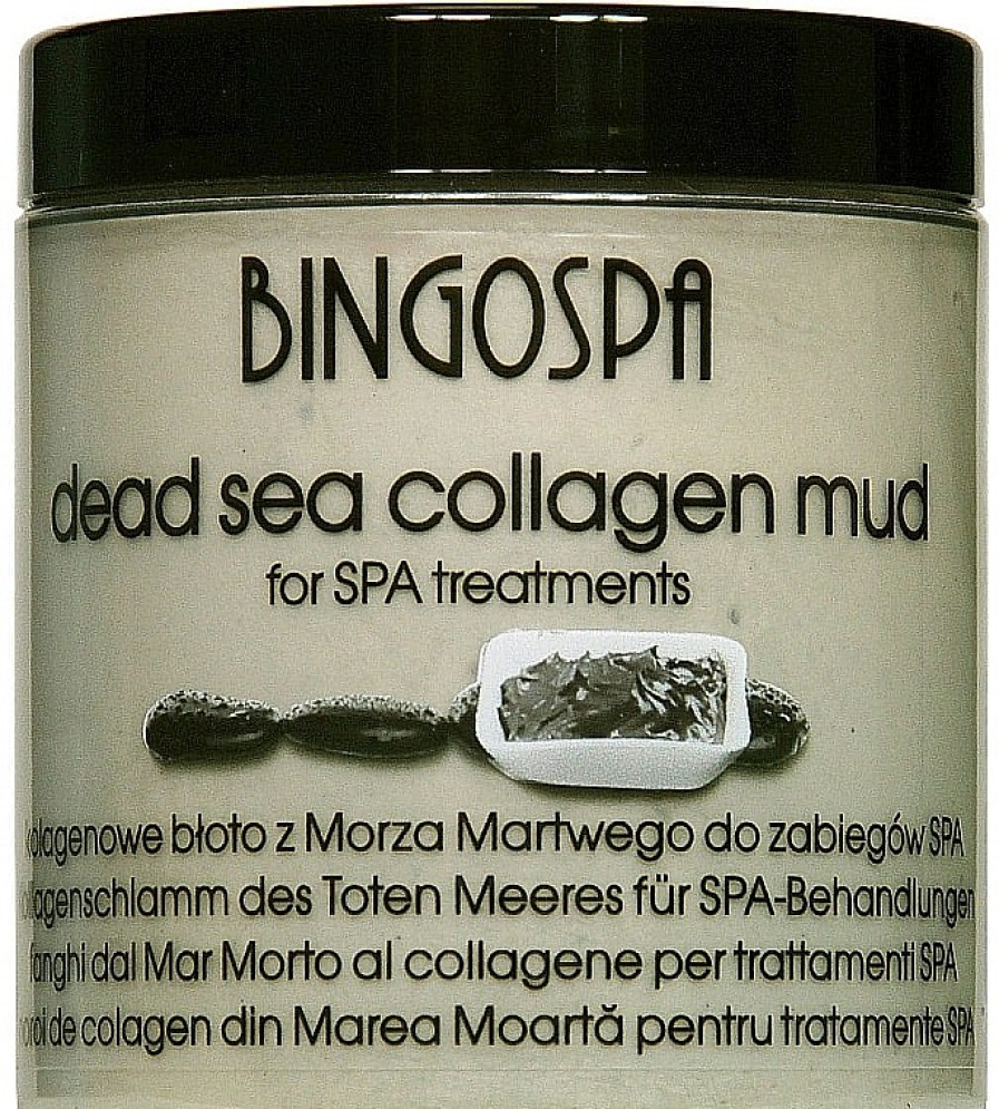 BingoSpa Mascarilla De Tratamiento Corporal Con Col Geno Y Barro Del Mar Muerto Mascarillas Corporales