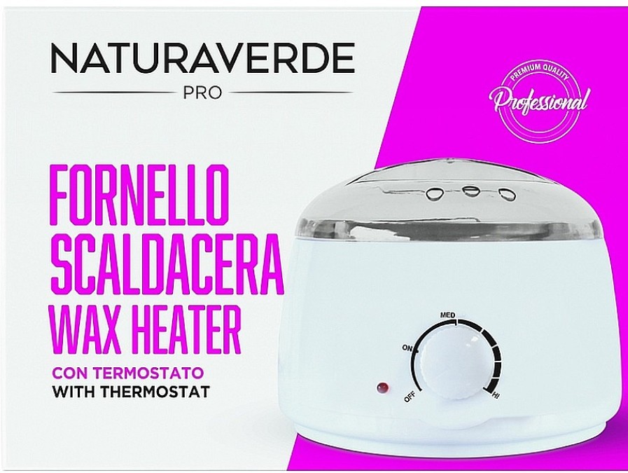 Naturaverde Calentador De Cera Depilatoria Calentadores De Cera Depilatoria