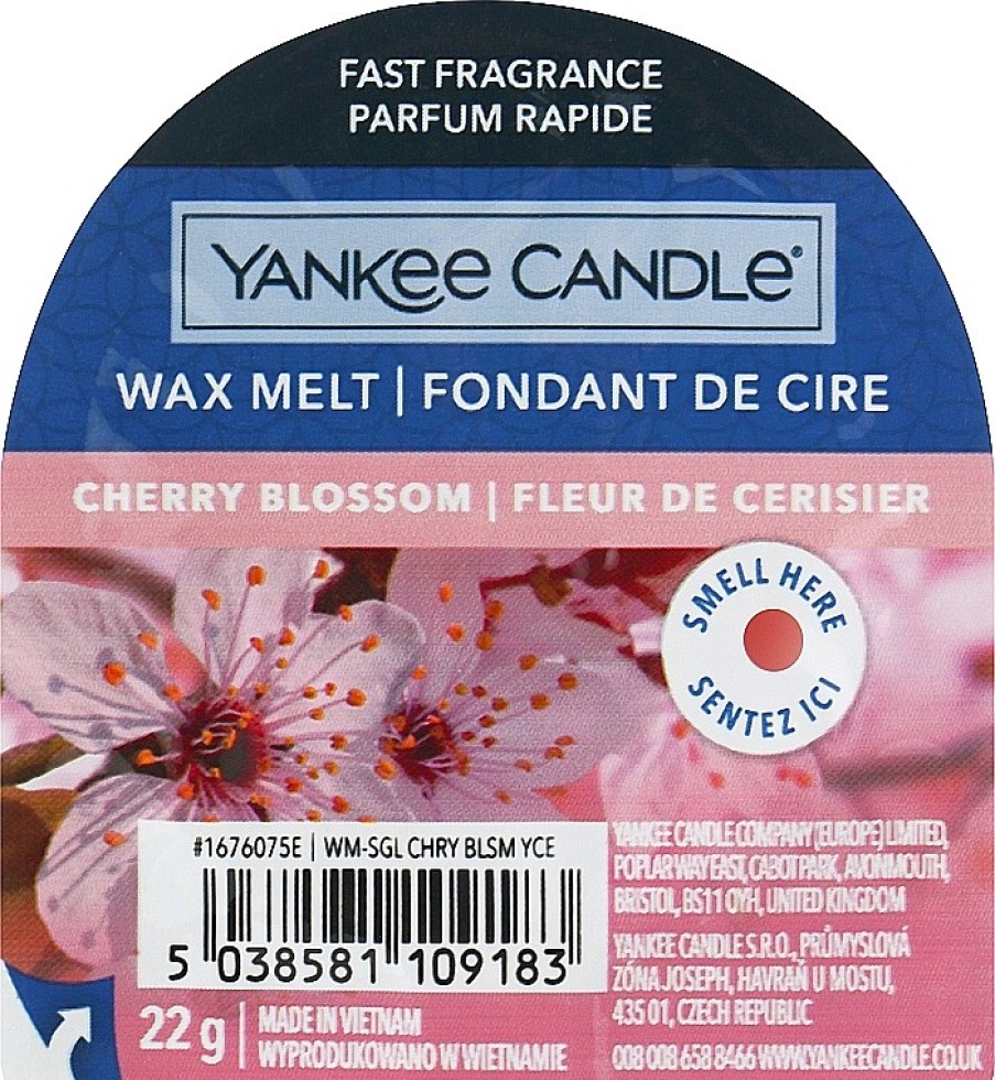 Yankee Candle Cera Arom Tica, Flor De Cerezo Ceras Arom Ticas