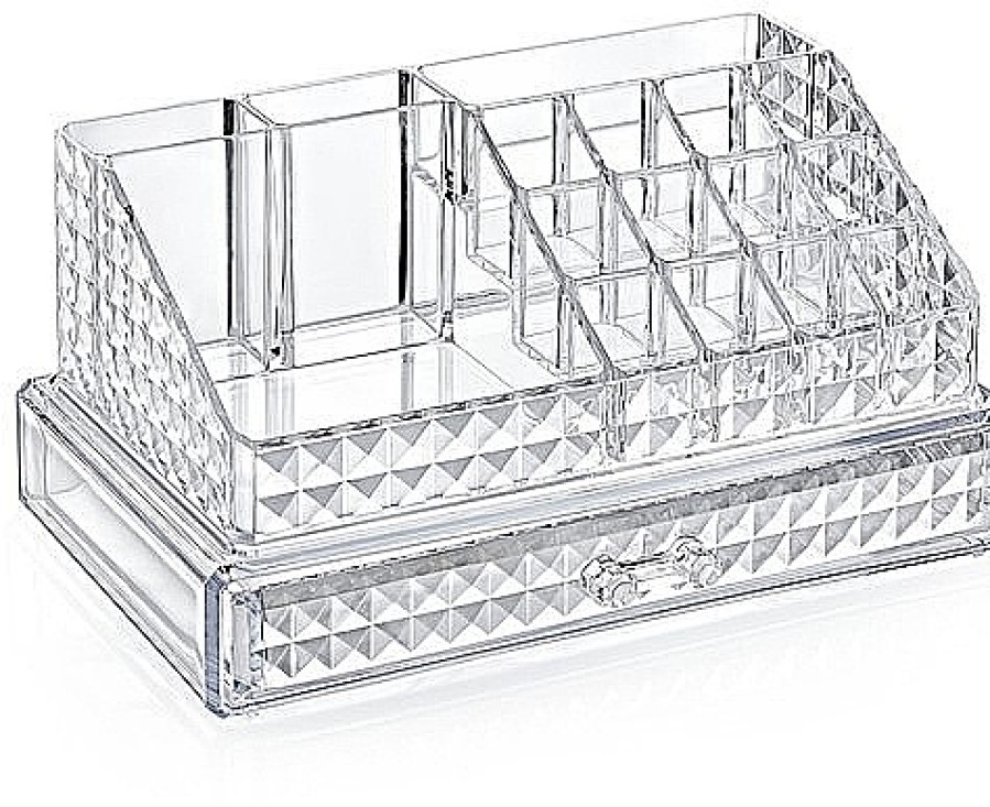 BoxUp Organizador Cosm Tico Con Caj N, 23X15X11,5 Cm, Pl Stico Organizadores Cosm Ticos