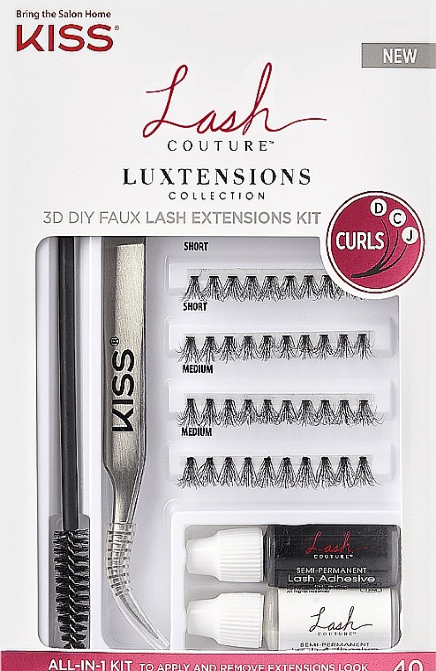 TheBalm Kiss Lash Couture Luxtensions 3D Pesta As Postizas