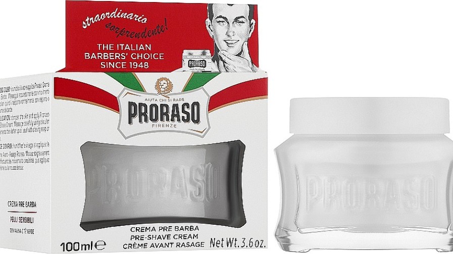 Proraso Crema Pre Afeitado Para Piel Sensible Cremas De Afeitar