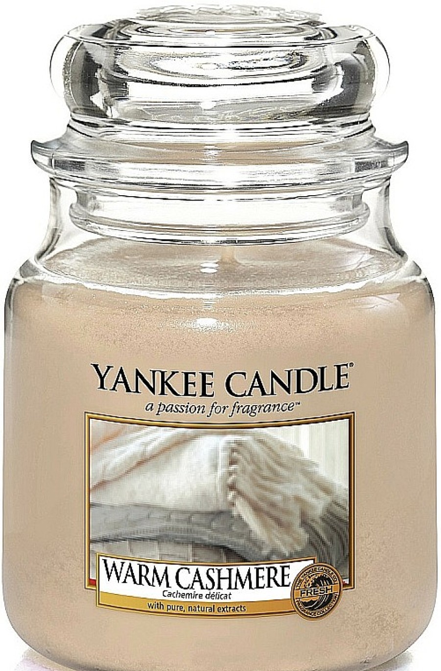 Yankee Candle Vela Arom Tica En Tarro "Cachemira Caliente" Velas Y Perlas Arom Ticas