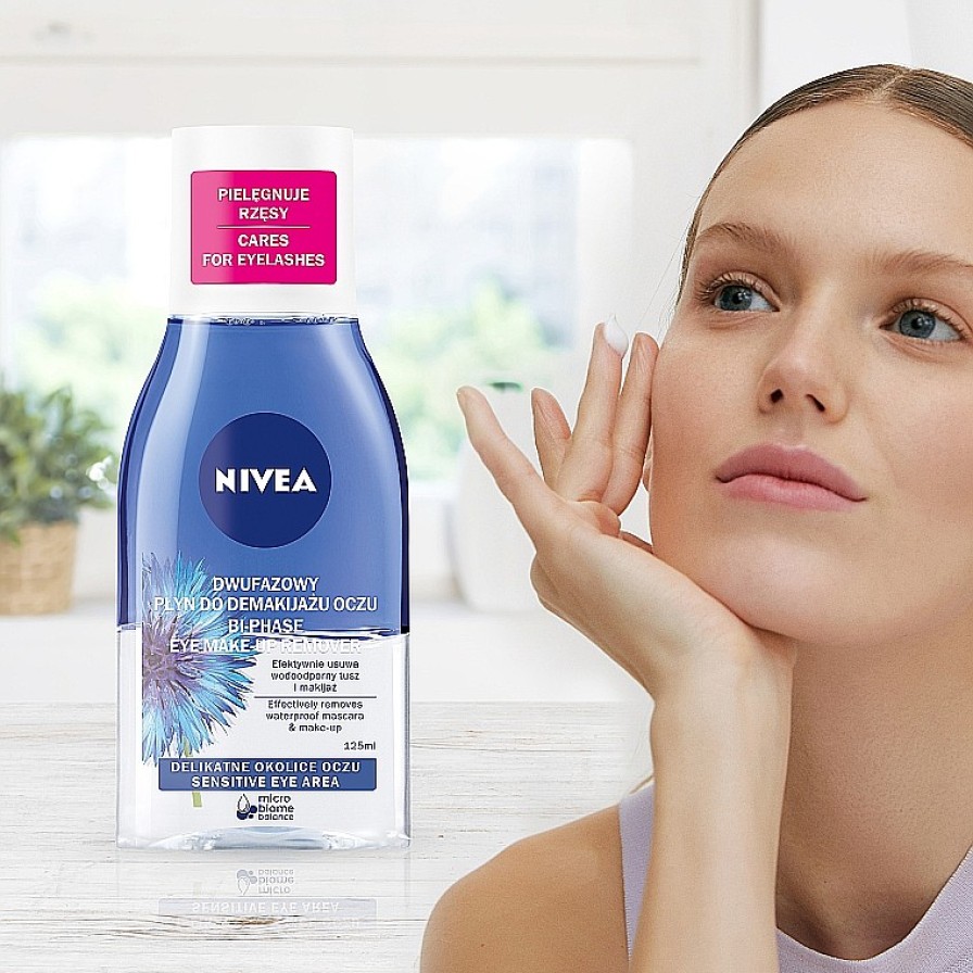 NIVEA Desmaquillador De Ojos Doble Acci N Para Piel Sensible Desmaquillantes