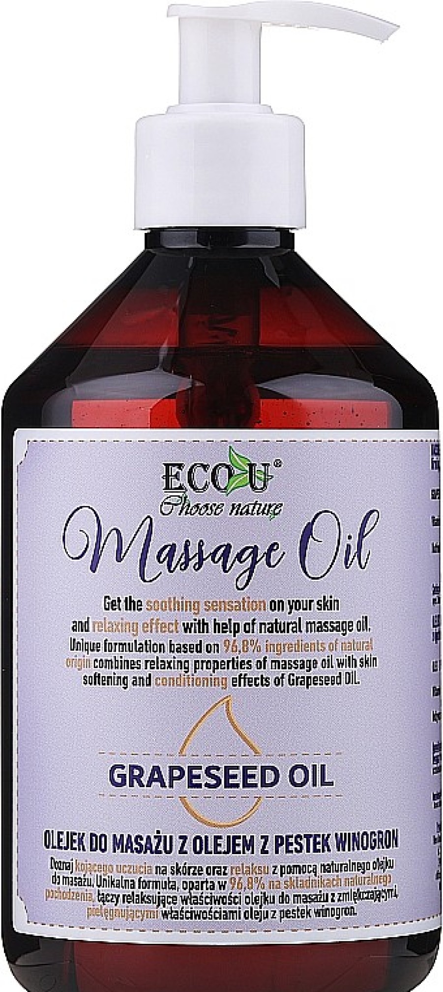 Bielenda Professional Aceite De Masaje Con Uva Y Extracto De Pi A Aceites De Masaje