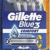 Gillette Maquinillas De Afeitar Desechables, 6Uds. Afeitado