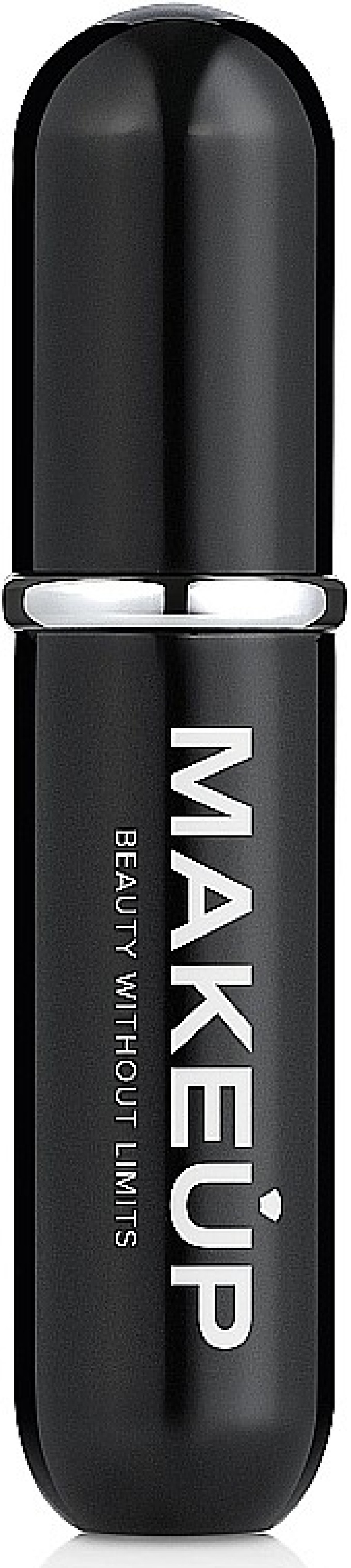 MAKEUP Atomizador Recargable Vac O, Color Negro Atomizadores