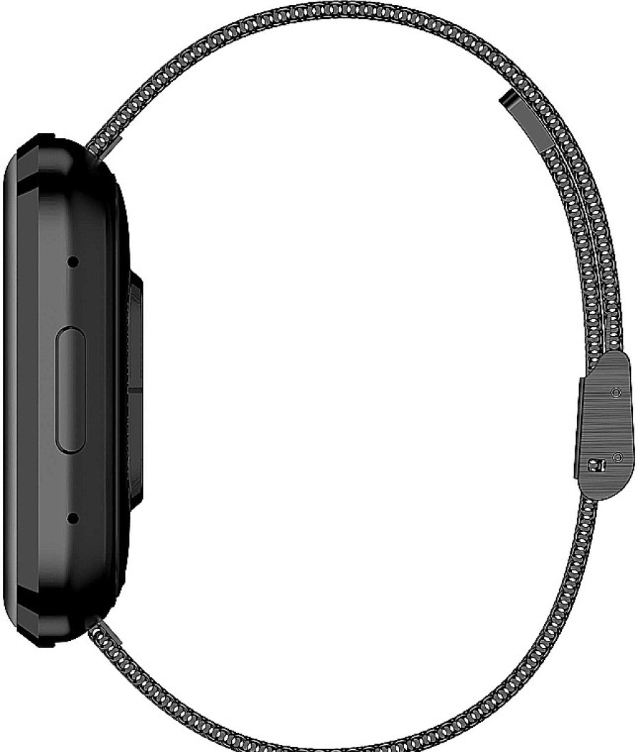 Garett Smart Watch, Black Metal Smartwatches