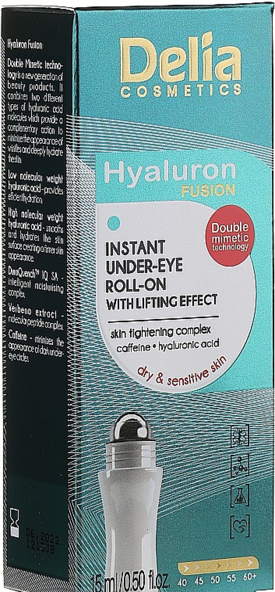 NIVEA Gel Roll-On Para Contorno De Ojos Con Cido Hialur Nico Y Cafe Na Geles Contorno De Ojos